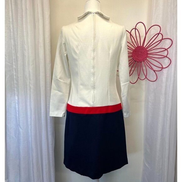 Malouf of Dallas Vintage Mod Go Go Dress MCM 60s 70s Gem Ladies MED USA made - Picture 2 of 9